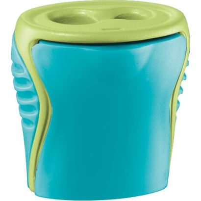 Maped Plastik 2 Gözlü Hazneli Kalemtıraş Mavi