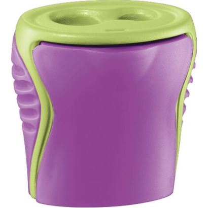 Maped Plastik 2 Gözlü Hazneli Kalemtıraş Mor