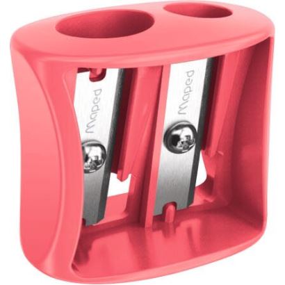 Maped Vivo Çift Gözlü Kalemtıraş Kırmızı