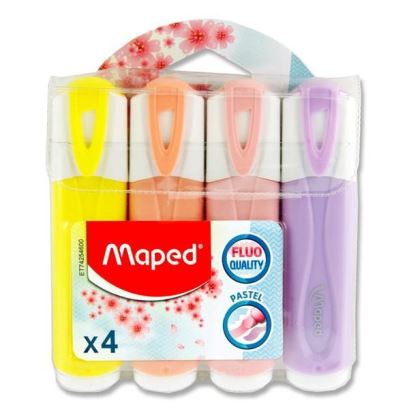 Maped  4'lü Pastel Fosforlu Kalem