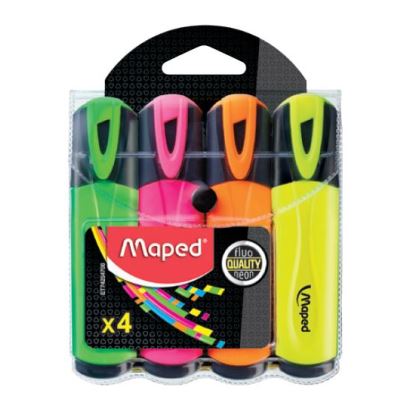 MAPED  4'lü Fluo Neo Fosforlu Kalem