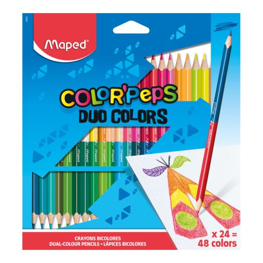 Maped Color'Peps 24'Lü Çift Uçlu Kalem Boya