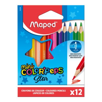 Maped Color'Peps 12 Renk Yarım Boy Kalem Boya