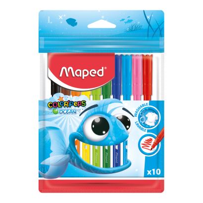 Maped Cp Ocean 10 Renk Keçeli Kalem