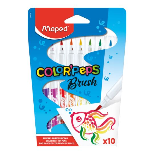 Maped Color'Peps Brush Fırça Uçlu Keçeli Kalem