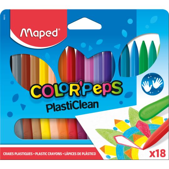 Maped Color'Peps Kalem Mum boya 18 Renk