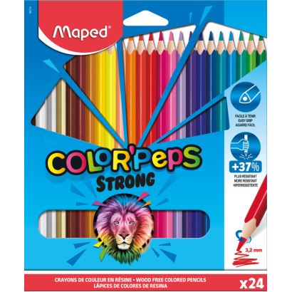 Maped Strong Kuru Boya Kalemleri 24 Renk