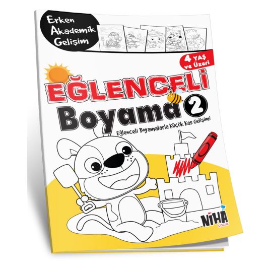 Eğlenceli Boyama 4-Yaş Ve Üzeri