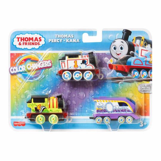 Thomas ve Arkadaşları Renk Değiştiren 3'lü Küçük Trenler
