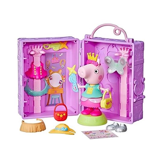 Peppa Pig 6'' Figür ve Kıyafet Dolabı