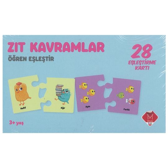 Zıt Kavramlar Ögren Eşletir 28 Eşletirme Kartı