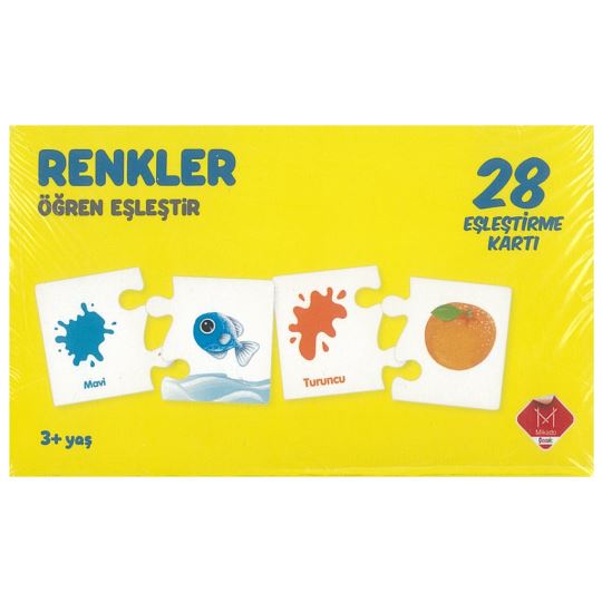 Renkler Ögren Eşletir 28 Eşletirme Kartı