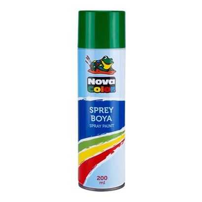 Nova Color Sprey Boya 200ML Yeşil