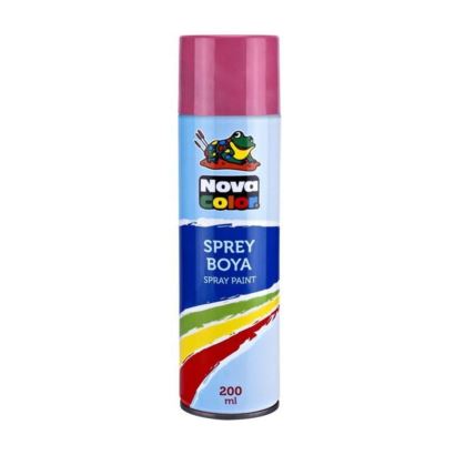 Nova Color Sprey Boya 200ML Pembe