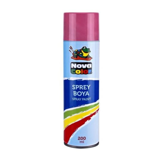 Nova Color Sprey Boya 200ML Pembe