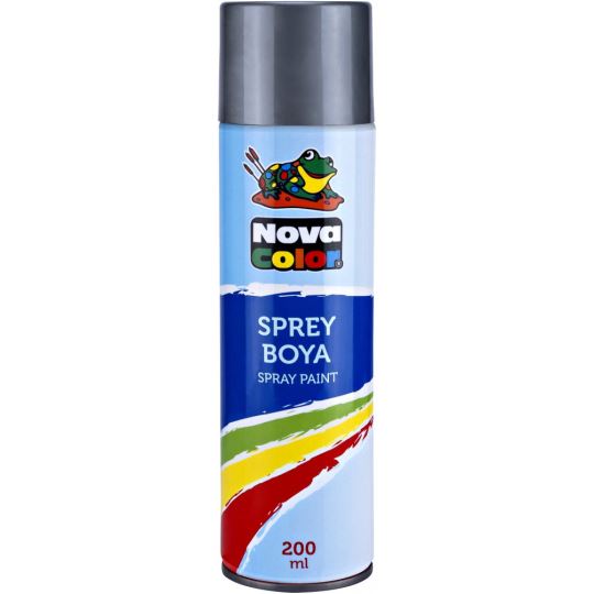 Nova Color Sprey Boya 200ML Gri