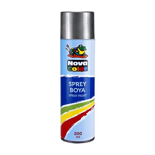 Nova Color Sprey Boya 200ML Gumus