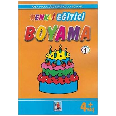 Renkli Eğitici Boyama -1   4+ yaş