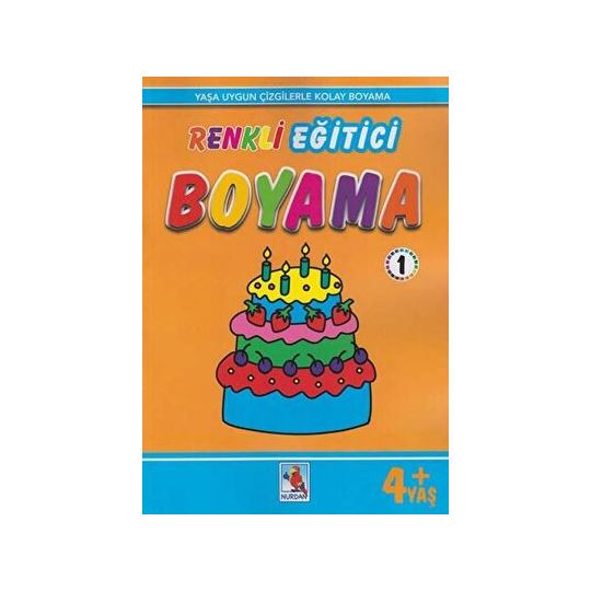 Renkli Eğitici Boyama -1   4+ yaş