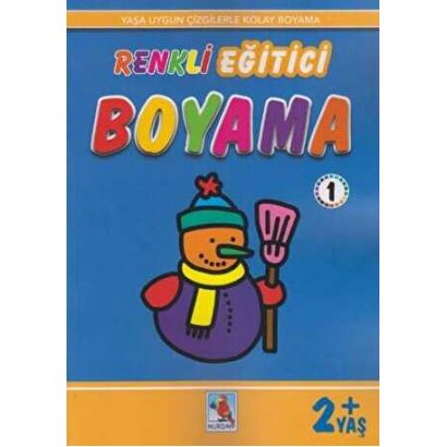 Renkli Eğitici Boyama 2+Yaş