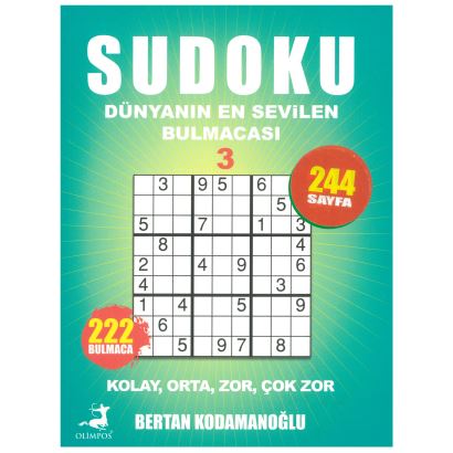 Sudoku Dünyanın En Sevilen Bulmacası 3 1