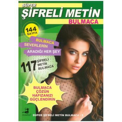 Su¨per Şifreli Metin Bulmaca 2