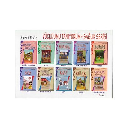 Vücudumu Tanıyorum Sağlık Serisi 10 Kitap Takım 0