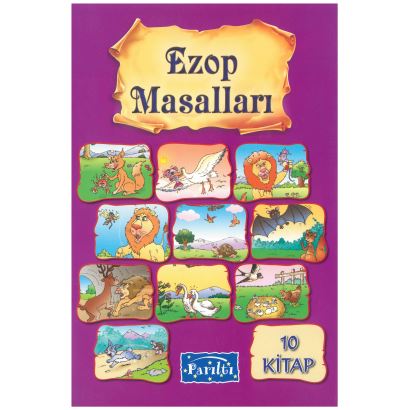 Ezop Masalları 10 Kitap