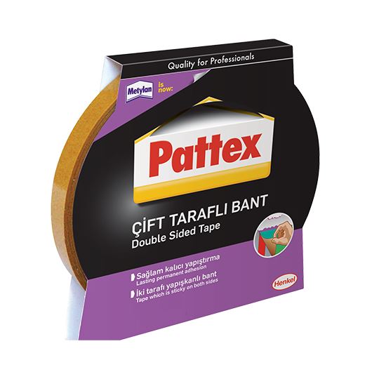 Pattex Çift Taraflı Bant 19MMx25M