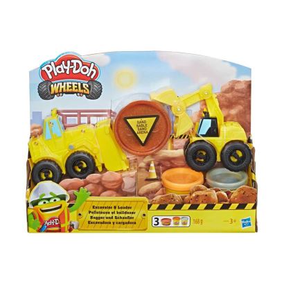 Play-Doh Çalışkan Buldozer Ve Kepçe