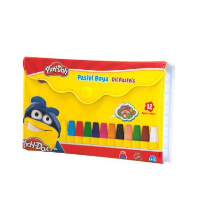 Play-Doh  Çantalı Pastel Boya Seti 12 Renk