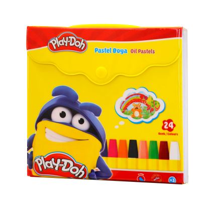Play-Doh  Çantalı Pastel Boya Seti 24 Renk