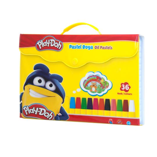 Play-Doh  Çantalı Pastel Boya Seti 36 Renk