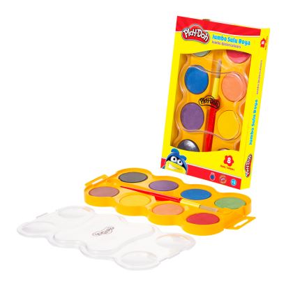 Play-Doh  Jumbo Tablet Sulu Boya Seti 8 Renk