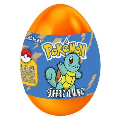 Pokémon Sürpriz Yumurta Turuncu