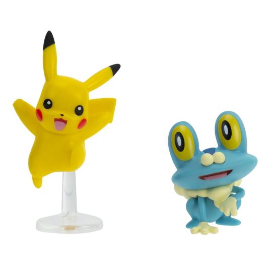 Pokemon Battle 2'li Figür Seti - Pikachu Ve Froakie