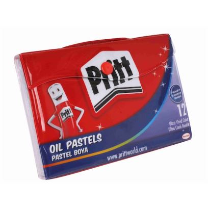 Pritt Çantalı Pastel Boya 12 Renk