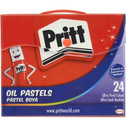 Pritt Çantalı Pastel Boya 24 Renk