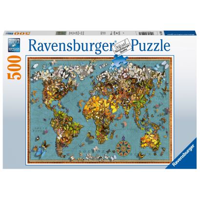 Ravensburger Butterflies 500 Parça Yetişkin Puzzle