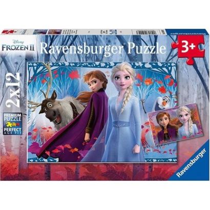 Ravensburger Wd Frozen 2 2X12 Parça Çocuk Puzzle