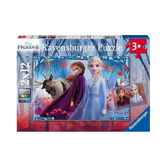 Ravensburger Wd Frozen 2 2X12 Parça Çocuk Puzzle