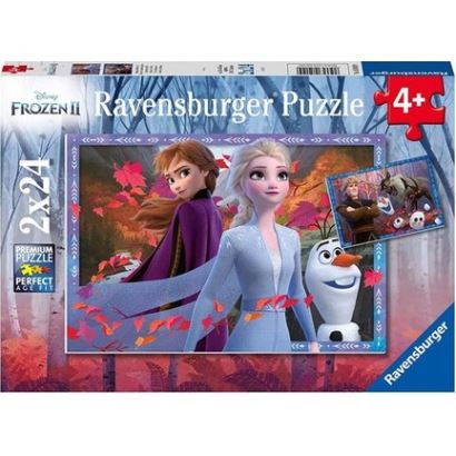 Ravensburger Wd Frozen 2 2X24 Parça Çocuk Puzzle