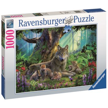Ravensburger Wolves İn Forest 1000 Parça Yetişkin Puzzle