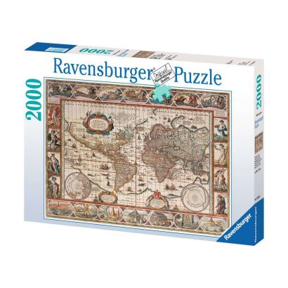 Ravensburger 1650 Yılı Dünya Haritası. 2000 Parça Yetişkin Puzzle