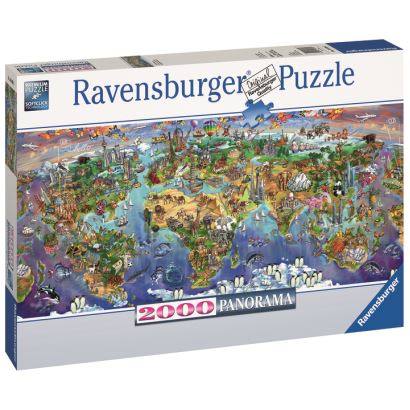 Ravensburger Dünya Harikaları 2000 Parça Yetişkin Puzzle