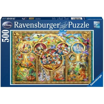 Ravensburger Wd Family 500 Parça Yetişkin Puzzle