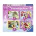 Ravensburger Wd Princess 4'Ü 1 Arada Çocuk Puzzle