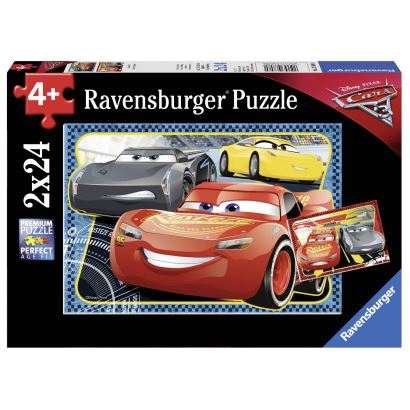 Ravensburger Wd Cars 2X24 Parça Çocuk Puzzle