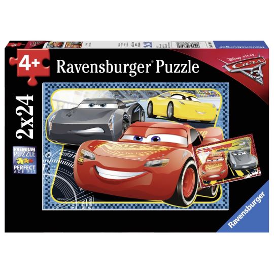 Ravensburger Wd Cars 2X24 Parça Çocuk Puzzle