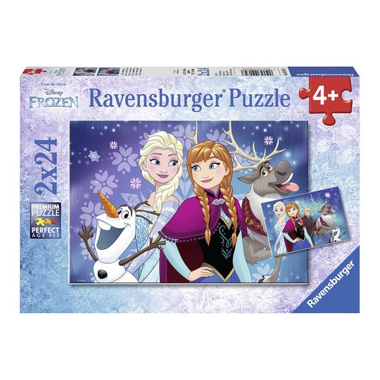 Ravensburger Wd Frozen 2X24 Parça Çocuk Puzzle